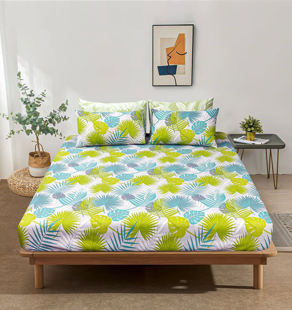 Pure Cotton Bed Sheet Set - Tropicana